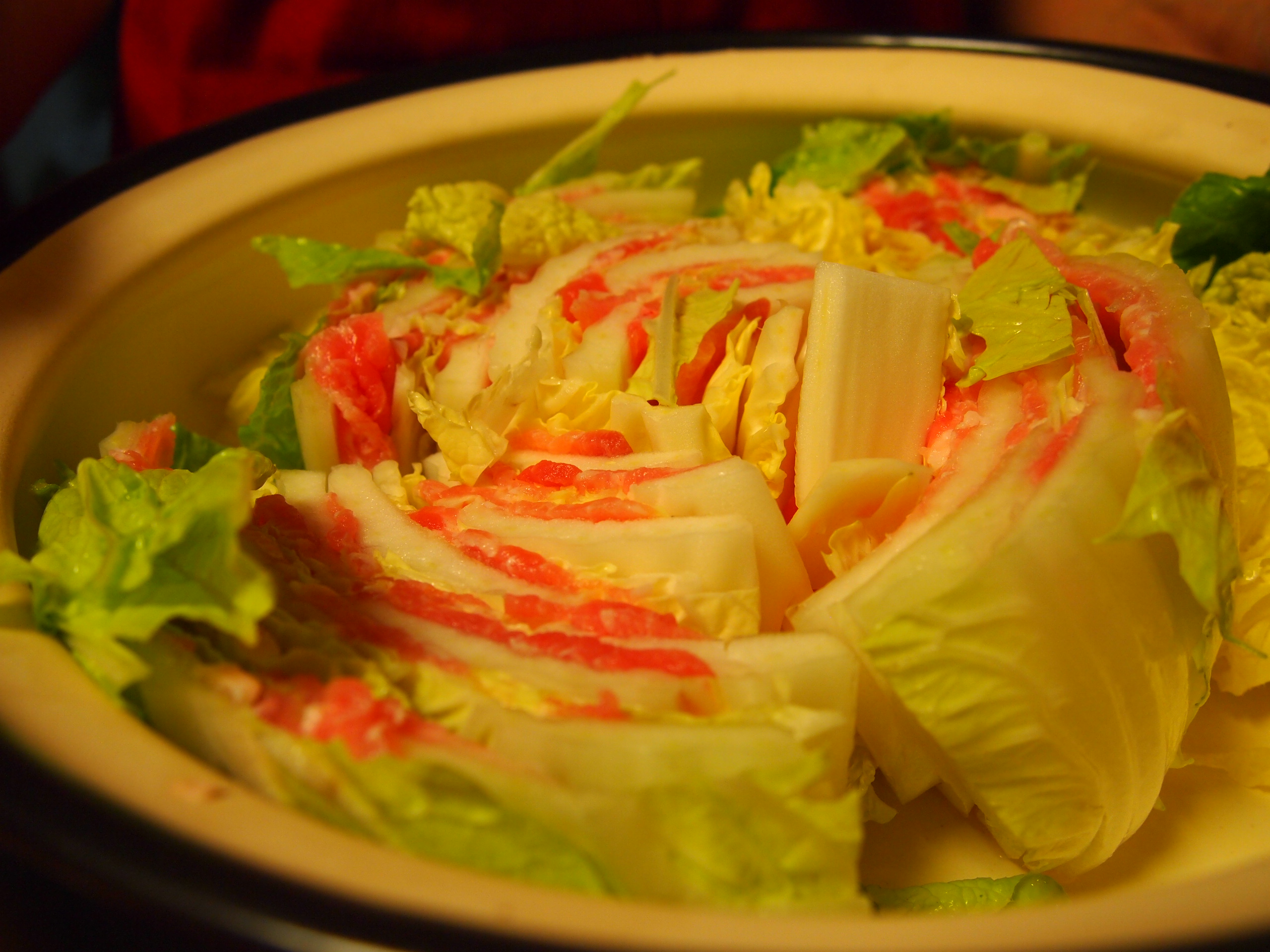 【2013年11月24日】野菜もりもりミルフィーユ鍋